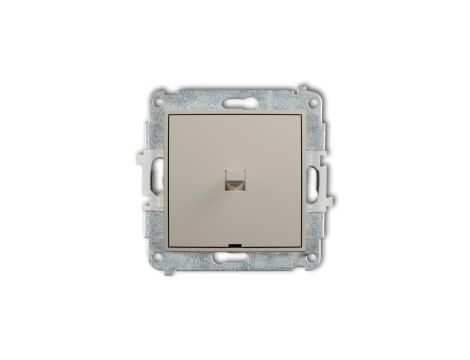 MINI Mechanizm łącznika jednobiegunowego w stylu amerykańskim taupe 60MWPUS-1