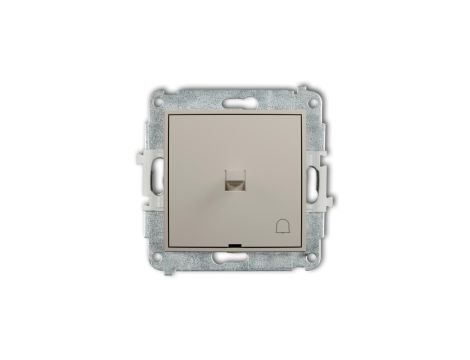 MINI Mechanizm łącznika zwierny dzwonek w stylu amerykańskim taupe 60MWPUS-4