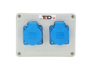 Rozdzielnica budowlana BIWAK 2Gs 230V 02.2Gs