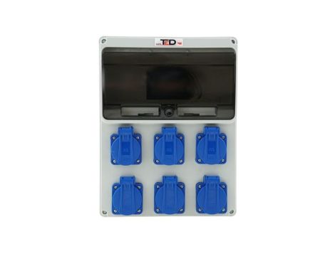 Rozdzielnica budowlana 11M PERLIT 6Gs 230V 04.151