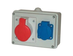 Rozdzielnica budowlana RS-06 32A/5P + Gs 230V 06.325