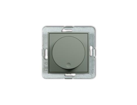 MINI Mechanizm elektronicznego regulatora oświetlenia przyciskowo-obrotowego do lamp LED szałwiowy 61MRO-2
