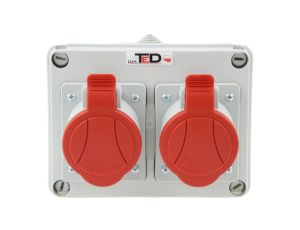 Rozdzielnica budowlana RS-05 2x32A/5P 400V 05.013