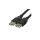 NEKU Kabel przedłużacz USB 2.0 A (wtyk / gniazdo) czarny 5m