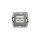 MINI Mechanizm ładowarki USB podwójnej 2xUSB C, 20W max. szałwiowy 61MCUSB-7