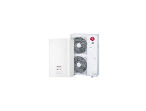 Monoblokowa Pompa ciepła LG Therma V Hydrosplit 16 kW 400V W55/A++ HU163MRB