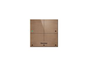 Panel dotykowy Grenton / 4 pola dotykowe / TF-Bus / jasny GRE/TPA-804-T-02