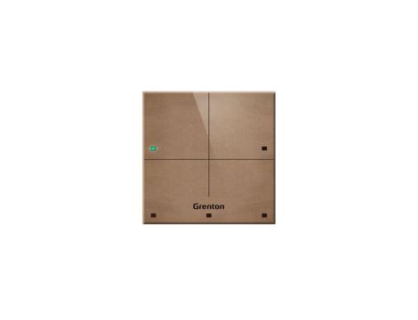 Panel dotykowy Grenton / 4 pola dotykowe / TF-Bus / jasny GRE/TPA-804-T-02