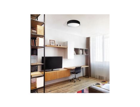 Lampa szynowa 1 obwodowa MASTER Czarny, z wymiennym źródłem światła ES111 - TLS002-BK Zuma Line