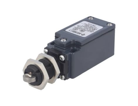 FM513 Wyłącznik krańcowy trzpień z rolką metalową Ø12mm NO + NC