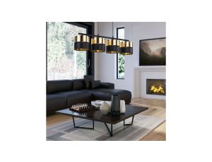 Lampa sufitowa do sypialni z rodziny BAEZ, zintegrowany LED 40W barwa ciepła 3000K - C230857003 Zuma Line