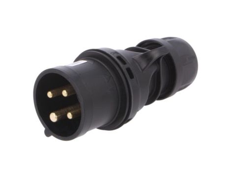 014-6X Złącze zasilające 3-fazowe AC, wtyk męski, 16A/400VAC, IP44