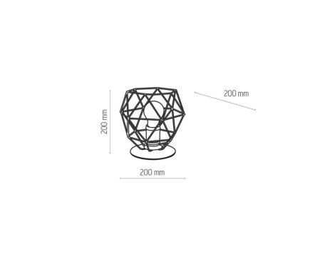 Kinkiet w stylu glamour TULA kolor Czarny chrom, LED 18W 2700-6000K - MX3274-2-3BCT Zuma Line
