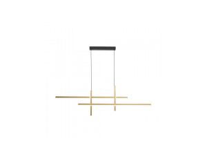 Lampa wisząca EDGE kolor złoty/czarny aluminium/metal, LED 1600 Lm barwa regulowana IP20 22008P-BK/GD Zuma Line