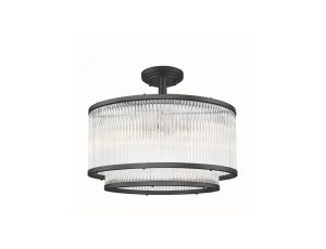 Lampa sufitowa plafon Sergio czarny mat C0528-05H-P7AC Zuma Line
