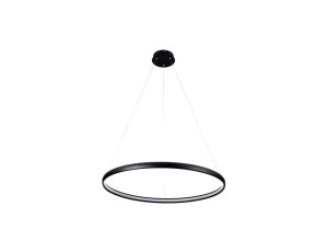 Lampa wisząca CARLO kolor czarny mat metal/akryl, LED 1560 Lm 4000K IP20 PL210503-800-BK Zuma Line