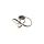 Lampa sufitowa INDIGO kolor czarny/chrom metal/aluminium, LED 5500 Lm 3000K IP20 MX9717-1-3BCD Zuma Line