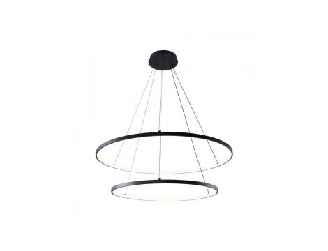 Lampa wisząca BRENO kolor czarny aluminium/metal, LED 2500 Lm barwa regulowana IP20 2023200-BK Zuma Line