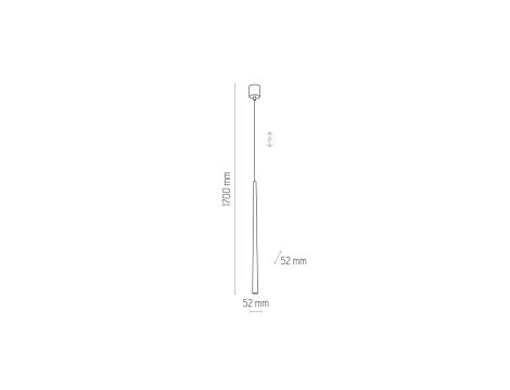 Lampa sufitowa pięcioramienna MIDA złota, szklane klosze na G9 - C0583-05C-2GHF Zuma Line