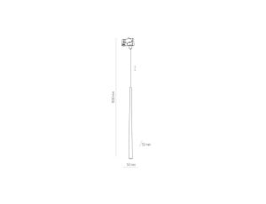 Biurkowa lampka LED palma NEON PALM TREE - FM-NB32 Zuma Line
