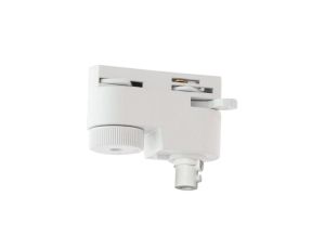 Adapter do szyn 1 fazowych kolor biały metal/tworzywo sztuczne 1020 Zuma Line