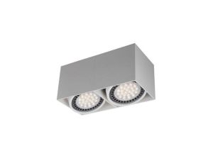 Spot lampa natynkowa BOX kolor biały metal, 2xGU10 (ES111) IP20 ACGU10-116-N Zuma Line
