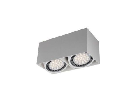 Spot lampa natynkowa BOX kolor biały metal, 2xGU10 (ES111) IP20 ACGU10-116-N Zuma Line