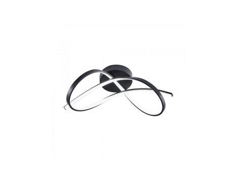 Lampa sufitowa PAUL kolor czarny aluminium/metal, LED 1450 Lm barwa regulowana IP20 19602C-BK Zuma Line