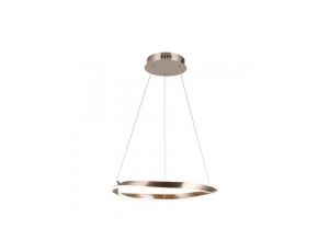 Lampa wisząca GIRONA kolor piaskowy/nikiel metal/aluminium, tworzywo sztuczne, LED 3000 Lm 3000K IP20 MD9190-1S-3NT Zuma Line