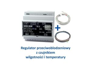 Zestaw Regulator temperatury przeciwoblodzeniowy MST-91Ai z Wi-Fi z czujnikiem temperatury TS-1 i czujnikiem wilgotn