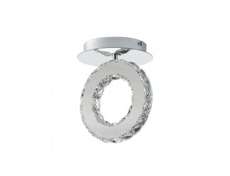 Kryształowa lampa sufitowa GIRONA w stylu glamour, LED 10W barwa ciepła- MX3713-1-3CT Zuma Line