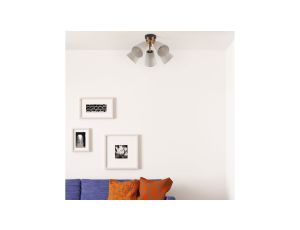 Lampa sufitowa ABRO kolor CZARNY MX5520-4-3BBDT Zuma Line
