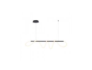 Lampa wisząca BALBO kolor czarny aluminium/metal, LED 3200 Lm barwa regulowana IP20 20006PM-BK Zuma Line