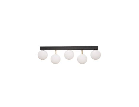 Lampa sufitowa ALI kolor czarny/złoty metal/szkło, 5xG9 IP20 5643 Zuma Line