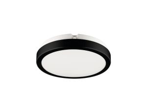 Plafon Vera 12W 4000K Czarny IP65 EKP0469 Eko-Light