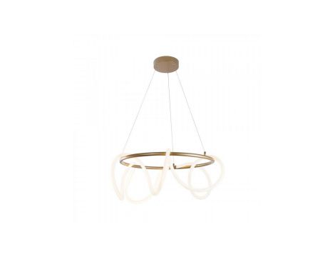 Lampa wisząca BALBO kolor złoty aluminium/metal, LED 4700 Lm barwa regulowana IP20 20006PL-GD Zuma Line