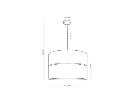 Nowoczesna lampa sufitowa MINAR z drewnianym elementem, LED 39W barwa ciepła- C230624202A Zuma Line