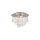 Lampa sufitowa plafon kryształowy TERRE kolor chrom metal/szkło, kryształ, 4xG9 IP20 19154M Zuma Line