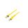 Patch cord S/FTP 6a linka Cu PUR żółty 3m 27AWG Żyły: 8 09488447745030