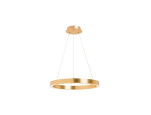 Lampa wisząca CARLO kolor złoty metal/tworzywo sztuczne, akryl, LED 2500 Lm 4000K IP20 PL200910-400-GD Zuma Line