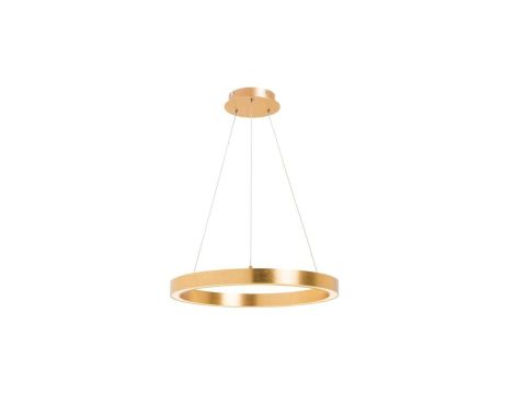Lampa wisząca CARLO kolor złoty metal/tworzywo sztuczne, akryl, LED 2500 Lm 4000K IP20 PL200910-400-GD Zuma Line