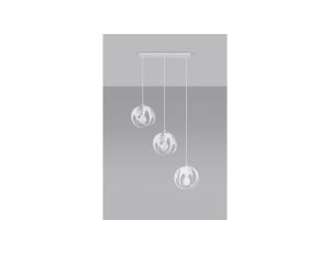 Lampa sufitowa dziecięca FOCUS biało-żółta, LED 35W 3000K - MX4024-1-3WT Zuma Line