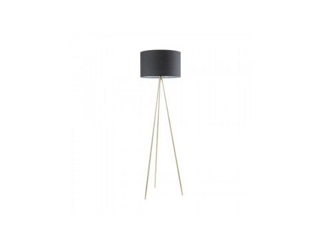 Lampa podłogowa CARA kolor czarny metal/tkanina, E27 IP20 A4001-BK Zuma Line