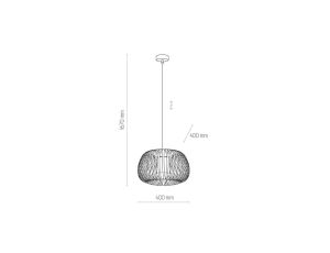 Lampa nocna ŚWINKA kolor Fioletowy, LED 3W 4000K - KDR-603B-PE Zuma Line