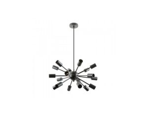 Lampa wisząca MANDI kolor czarny mat metal, 18xE27 IP20 A8181-18-MBK Zuma Line