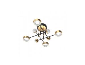 Lampa sufitowa LARA kolor czarny/francuskie złoto metal/aluminium,LED 6500 Lm 3000K IP20 MX7170-8-3BGT Zuma Line
