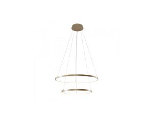 Lampa wisząca BRENO kolor złoty aluminium/metal, LED 2500 Lm barwa regulowana IP20 18140GD-2 Zuma Line