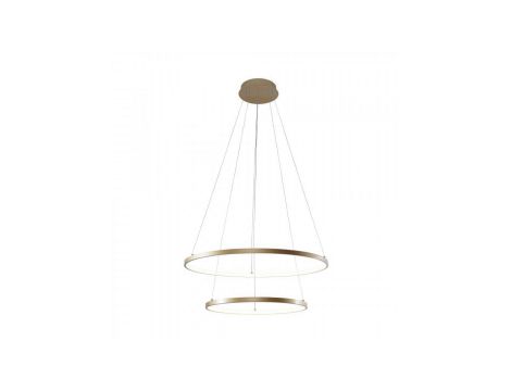 Lampa wisząca BRENO kolor złoty aluminium/metal, LED 2500 Lm barwa regulowana IP20 18140GD-2 Zuma Line