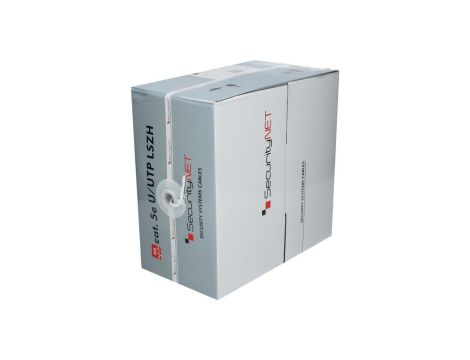 Kabel UTP kat.5e U/UTP 4x2x0,5 LSZH DCA SecurityNET 305m