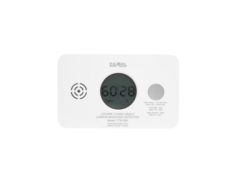 Czujnik tlenku węgla (czadu) bateryjny CTW-08A GAR10000083